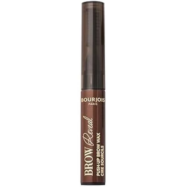 Ögonbrynsvax - BOURJOIS - Brow Reveal Push-Up - 03 Medium Brown - Vattentät - 3 i 1 applikator