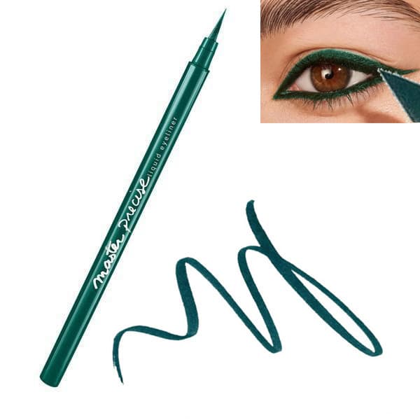 Maybelline Master Precise Liquid Eyeliner-Jungle Green