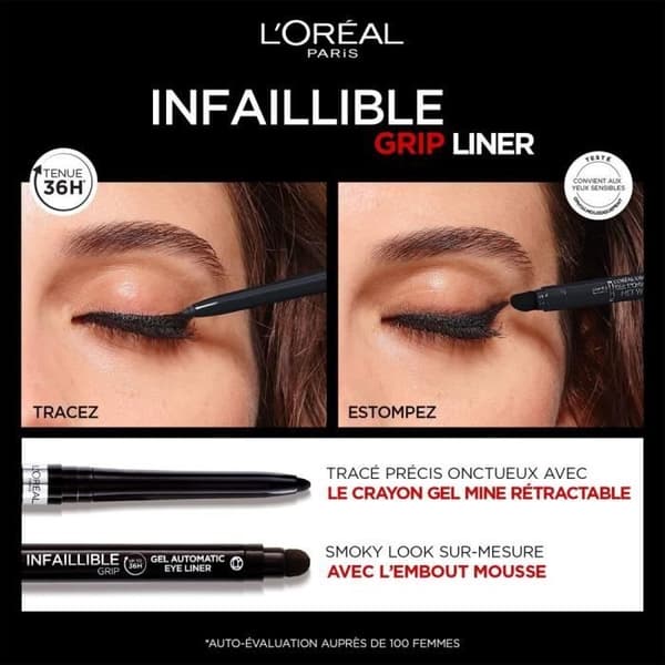L'Oréal Paris Infallible Grip Liner Gel Intense Black