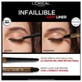 Miniatyrbild 2 av 5: L'Oréal Paris Infaillible Eyeliner min retraktabel vattentålig