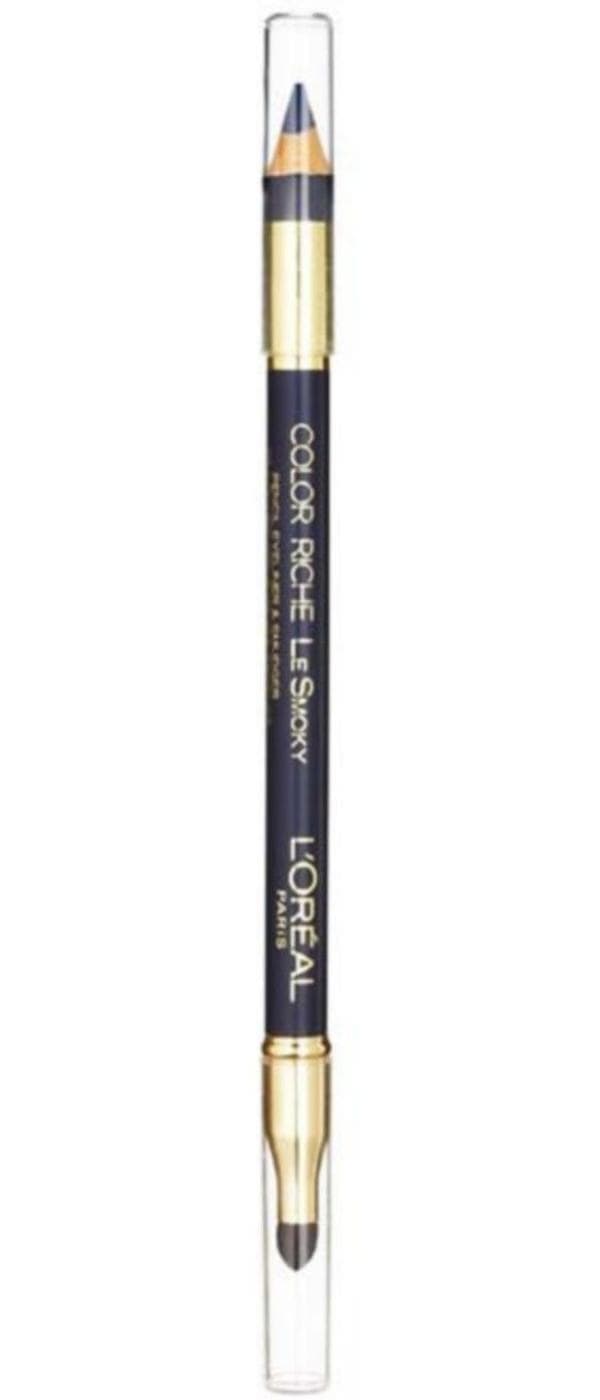 L'Oreal Riche Le Smoky Pencil Eye Liner & Smudger-Stormy Sea