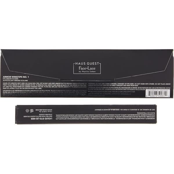 Haus Laboratories av Lady Gaga Flytande Eyeliner Svart och Vingspetsar Klistermärken