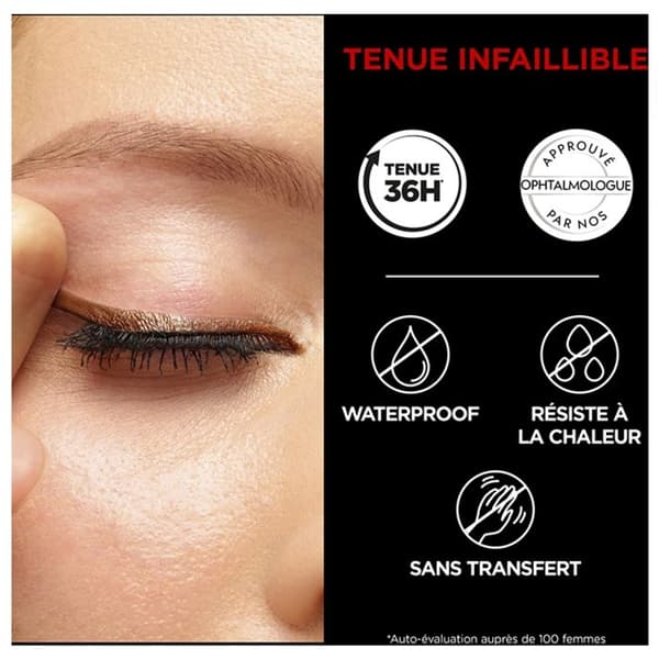 L'Oréal Paris Infaillible Eyeliner min retraktabel vattentålig