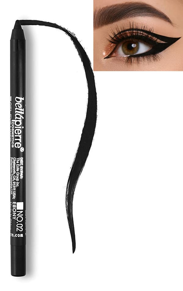 Bellapierre Gel Mineral-Eye Liner - 02 Ebony