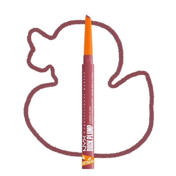NYX Professional Makeup Duck Plump Plumping Lip Liner, läppenna, upp till 10h hållbarhet, matt finish, Pinkjection