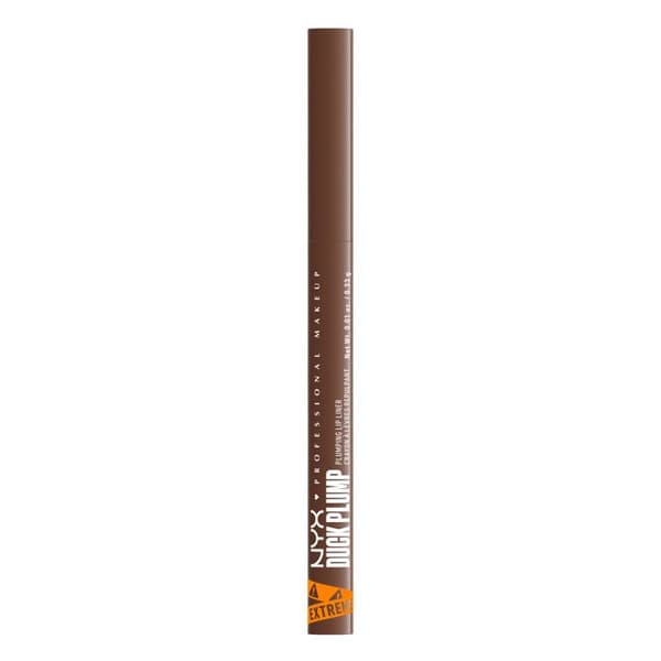 NYX Professional Makeup Duck Plump Plumping Lip Liner, läpppenna, upp till 10h hållbarhet, matt finish, Syringe Sienna