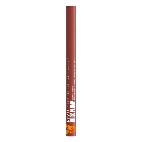 NYX Professional Makeup Duck Plump Plumping Lip Liner, läpppenna, upp till 10h hållbarhet, matt finish, Swollen Spice