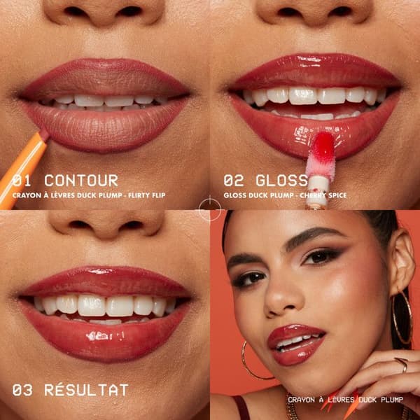 NYX Professional Makeup Duck Plump Plumping Lip Liner, läpppenna, upp till 10 timmars hållbarhet, matt finish, Subtle Touch