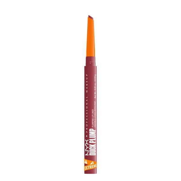 NYX Professionell Makeup Duck Plump Plumpande Läpppenna, läppkrayon, upp till 10 timmars hållbarhet, matt finish, Flirty Flip