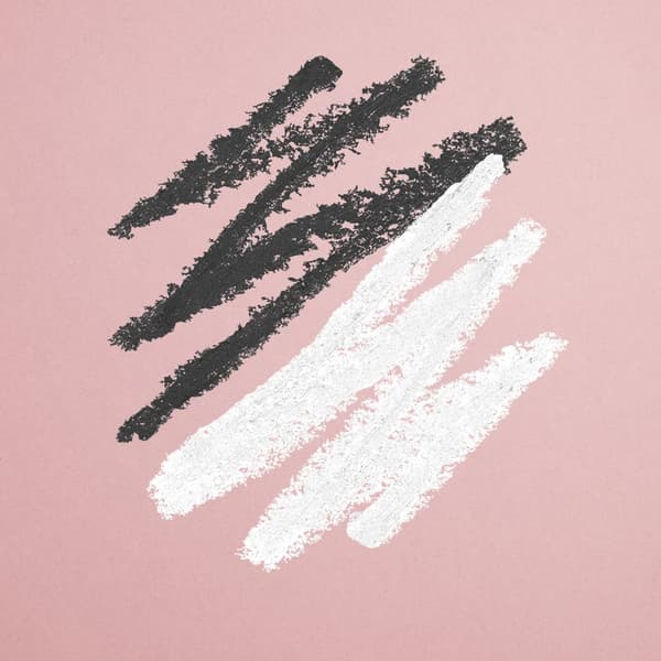 Oriflame OnColour Perfect Duo dobbelt øjenblyant - grå og hvid 1,5 g