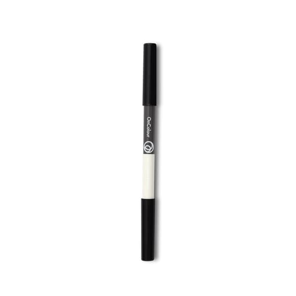 Oriflame OnColour Perfect Duo dobbelt øjenblyant - grå og hvid 1,5 g