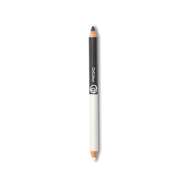 Oriflame OnColour Perfect Duo dobbelt øjenblyant - grå og hvid 1,5 g