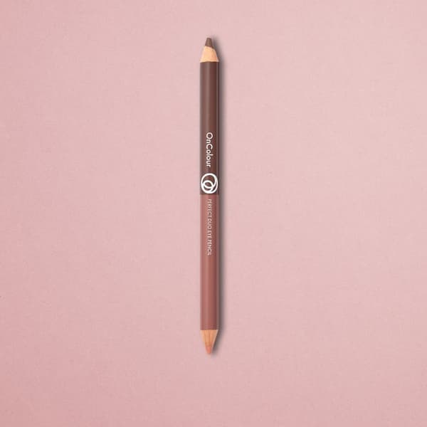 Oriflame OnColour Perfect Duo Dubbelögonpenna - Mocha & Roséguld 1,5 g