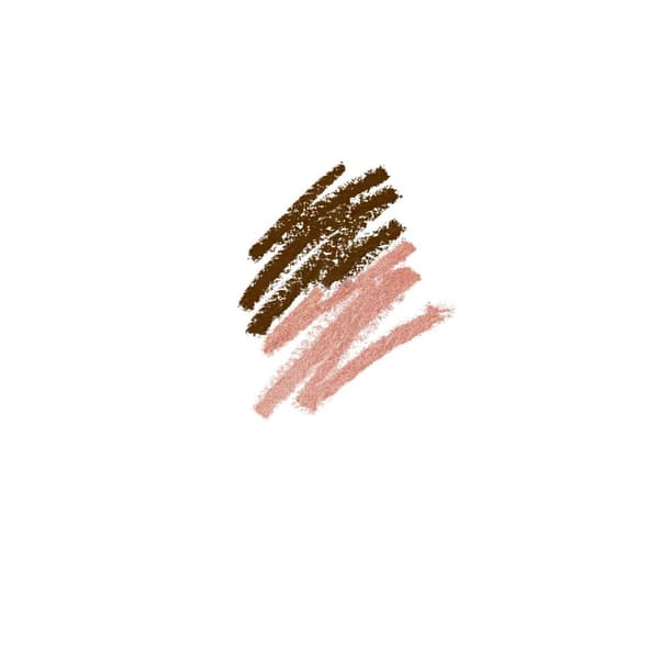 Oriflame OnColour Perfect Duo Dubbelögonpenna - Mocha & Roséguld 1,5 g
