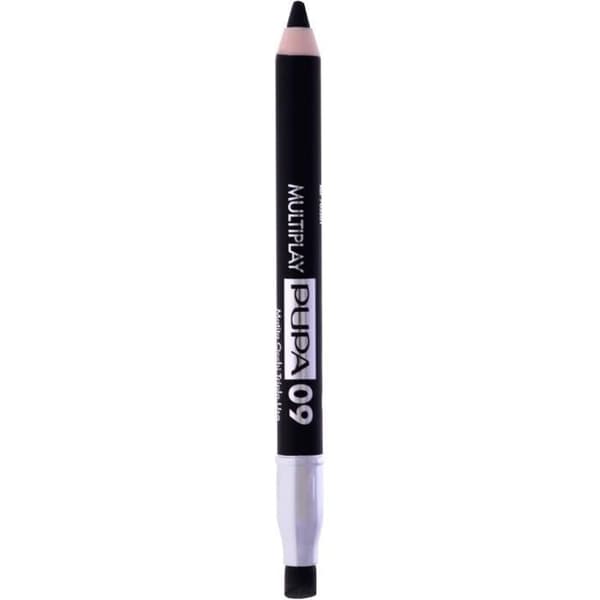 PUPA Milano Multiplay Crayon för Ögon med Tre Användningar 09 Svart för Kvinna 0,03 oz 0.89 ml