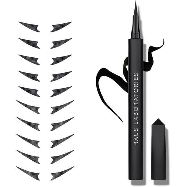 Haus Laboratories av Lady Gaga Flytande Eyeliner Svart och Vingspetsar Klistermärken