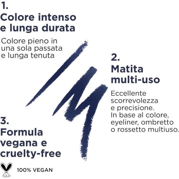 NABLA Cupid's Arrow Longwear Stylo, 2-21 g Eyeliner Långvarig, Multi-användnings Ögonskugga med krämig textur och Super Pi