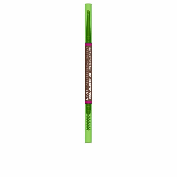 Øjenbrynsblyant NYX BLADE & SHADE NANO Nº 08-Chocolate