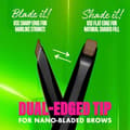 Pikkukuva 2 / 10: Kulmakarvakynä NYX BLADE & SHADE NANO Nº 05-Auburn