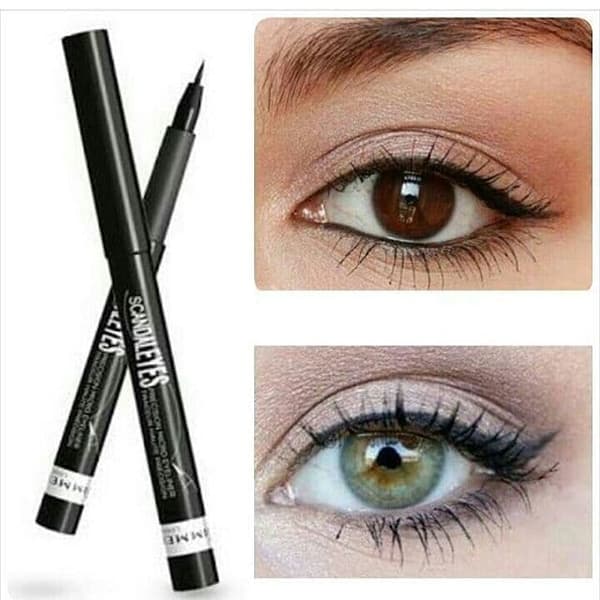 Rimmel Exaggerate Scandaleyes 2 in1 Thick & Thin Eyeliner-Black