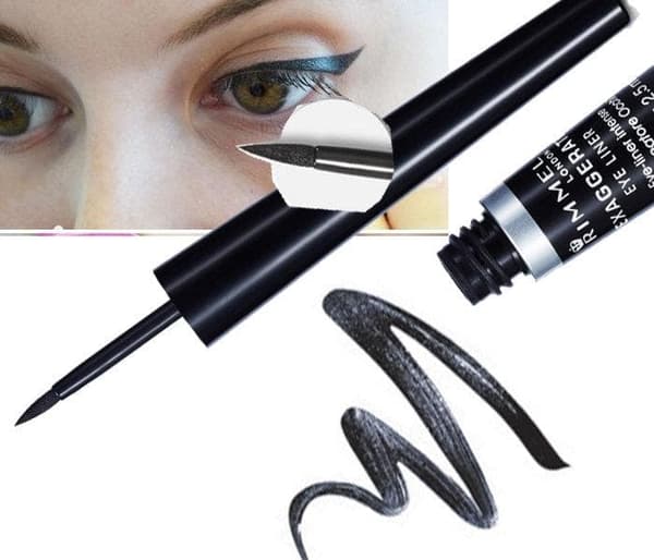 Rimmel Exaggerate Eyeliner - 100% Black