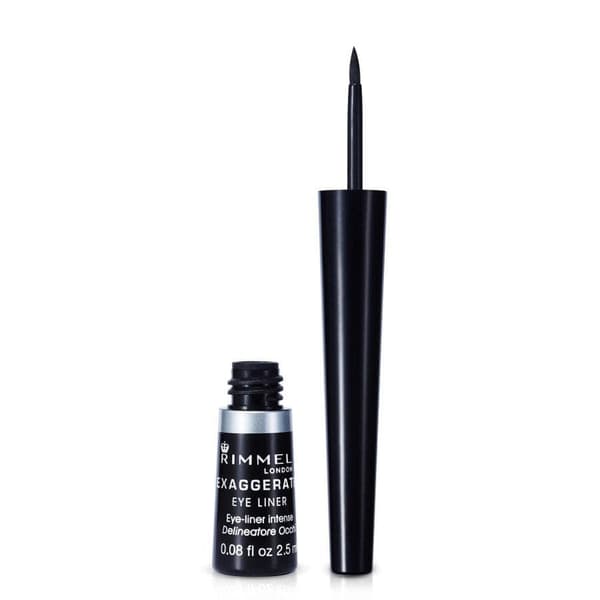Rimmel Exaggerate Eyeliner - 100% Black