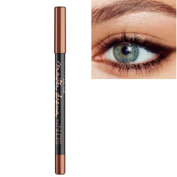 Maybelline Master Drama Nudes Eye Pencil - 22 Brownie Glitz