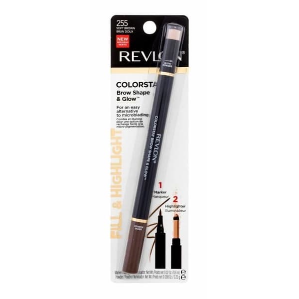 Revlon 0,83g Colorstay Brow Shape & Glow, 255 Brun Doux, Ögonbrynsblyert