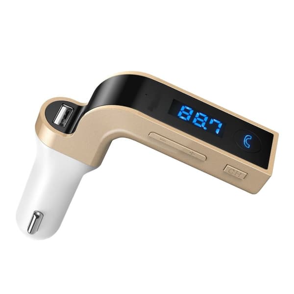 FM-sändare med Bluetooth Anslutning 4-in-1, Guld