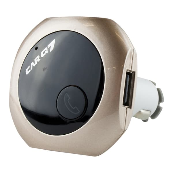 FM-sender med Bluetooth for Bilen - Gull