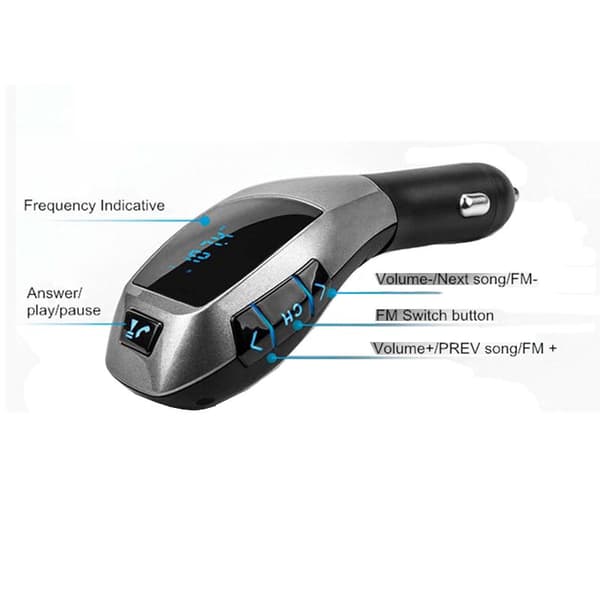 Bluetooth bil FM transmitter modulator MP3-afspiller trådløs USB
