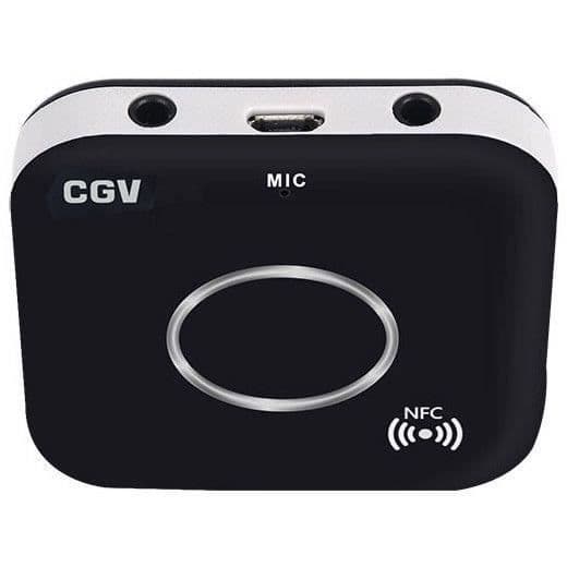 CGV 50903 MyBTplayer 1.0 Bluetooth-mottagare - Handsfree kit-funktion - NFC - 2 x 3,5 mm jackutgångar - Svart