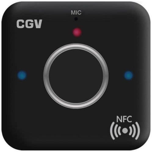 CGV 50903 MyBTplayer 1.0 Bluetooth-mottagare - Handsfree kit-funktion - NFC - 2 x 3,5 mm jackutgångar - Svart