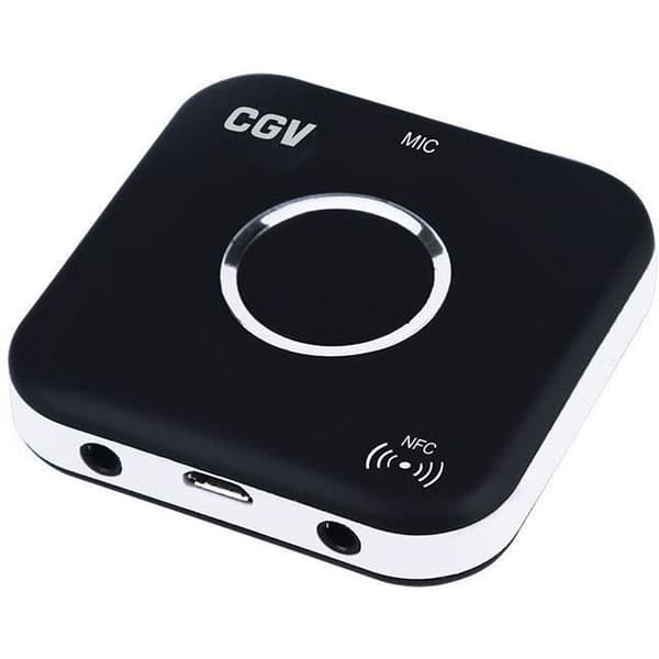 CGV 50903 MyBTplayer 1.0 Bluetooth-mottagare - Handsfree kit-funktion - NFC - 2 x 3,5 mm jackutgångar - Svart