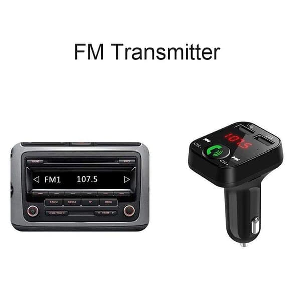 X10 FMTransmitter with Bluetooth Handsfree 4 in 1 Black