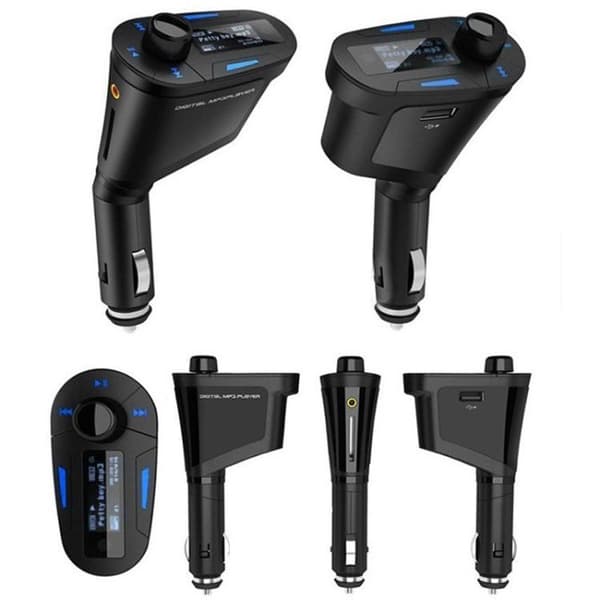 FM-sender / MP3 med USB & Svarefunksjon - SD-Kort - Til Bil