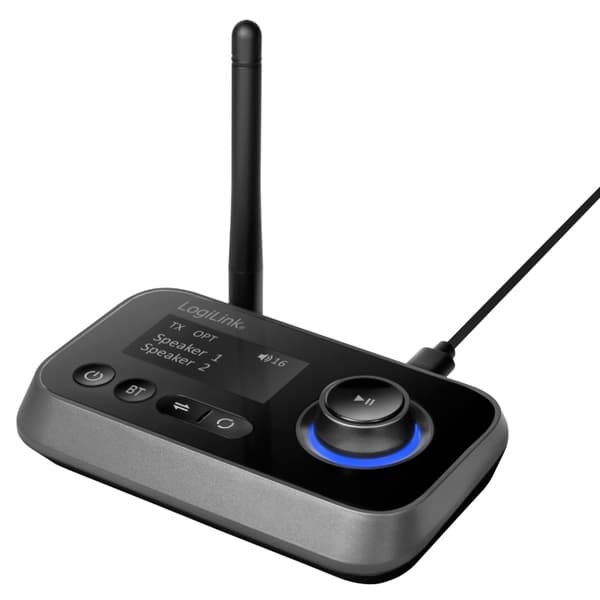 LogiLink Bluetooth 5.0 2-i-1 lydsender/modtager
