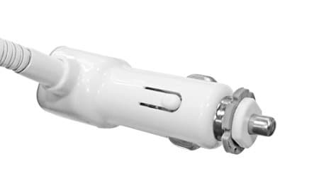 FM-sender med Bluetooth-håndfri og biloplader (guld)