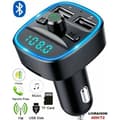 Miniatyrbild 2 av 4: KF Premium trådlös FM-sändare Bluetooth 5.0 MP3-adapter Bilsats Bluetooth USB-laddare, Radiotråd Bilsändare A441