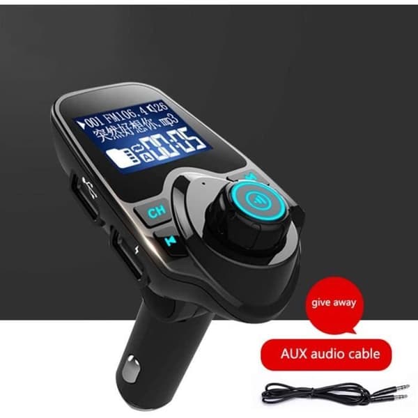 BIL FM-SÄNDARE FM-sändare, Bluetooth FM-sändare, Handsfree-kit, USB-billaddare, Vo150 MP3-spelare
