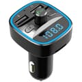 Miniatyrbild 1 av 4: T25 Bluetooth FM-sändare, Bil mp3-spelare, Support Handsfree Call TF-kort Dubbla USB-portar