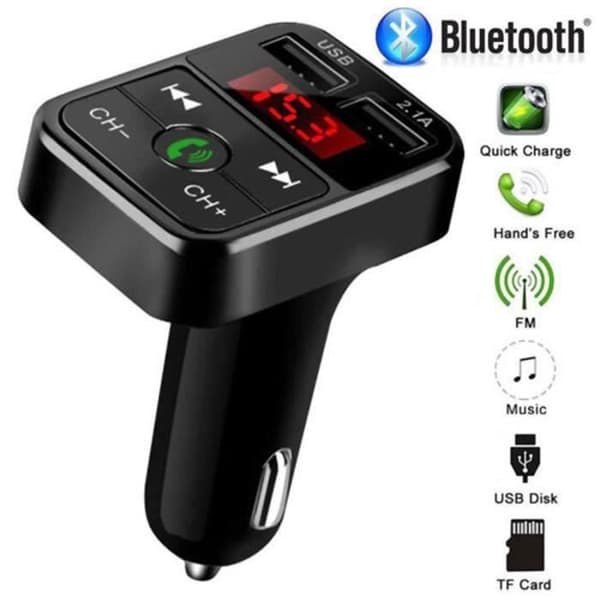 Bil Bluetooth FM-sändaradapter