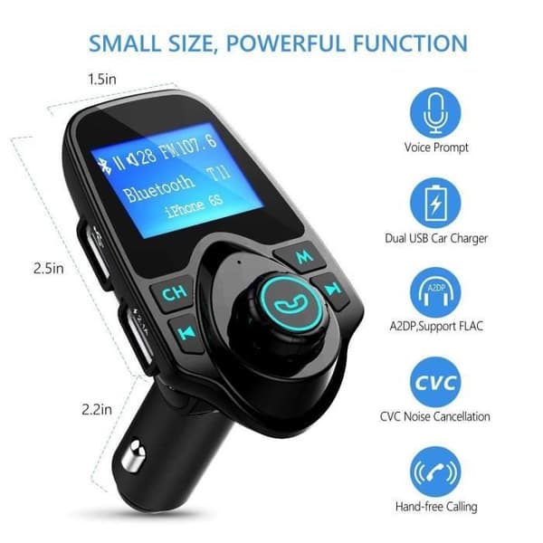 Bilsändare Bluetooth Bil FM-sändare