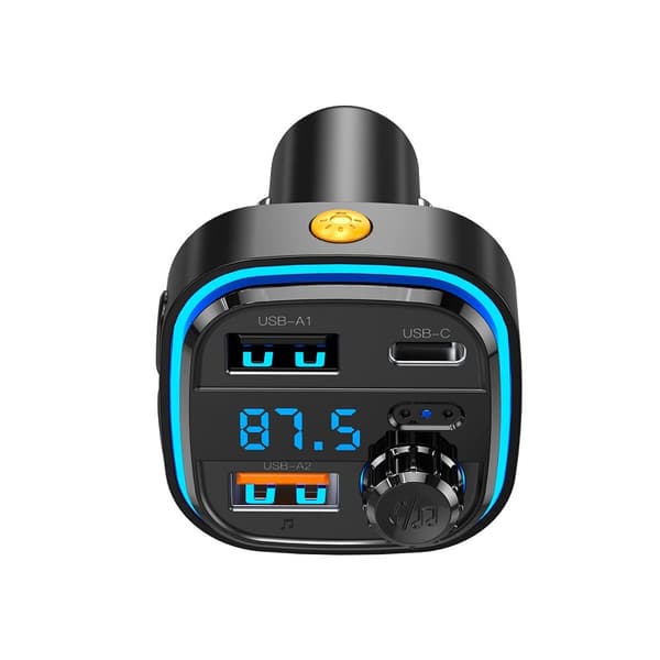 XO FM transmitter + charger BCC08 BT MP3, black