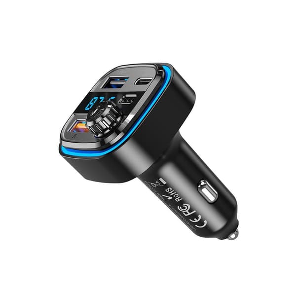 XO FM transmitter + charger BCC08 BT MP3, black