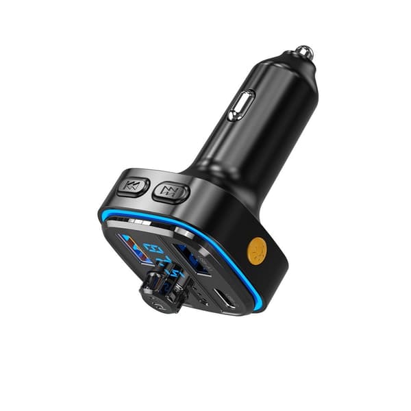 XO FM transmitter + charger BCC08 BT MP3, black