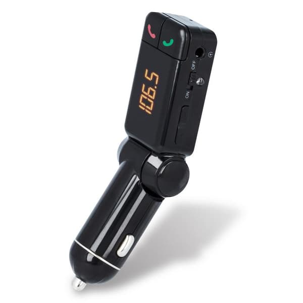 Forever TR-320 Bluetooth + EDR FM Transmitter For Car Radio / AUX / MIC / + Charger 2xUSB 2.1A
