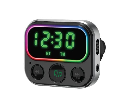 NAVITEL BHF06 PRO BT Hands Free FM transmitter with USB-C PD charger "BHF06" (timbru verde 0.18 lei)