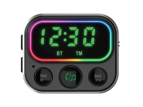 NAVITEL BHF06 PRO BT Hands Free FM transmitter with USB-C PD charger "BHF06" (timbru verde 0.18 lei)