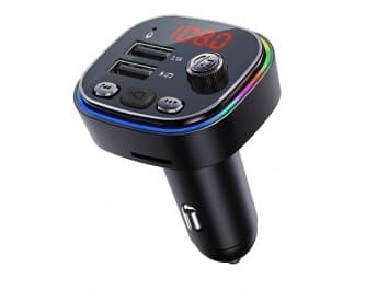 Vakoss TC-B439K FM-sändare 87,5 - 108 MHz Bluetooth/USB Svart